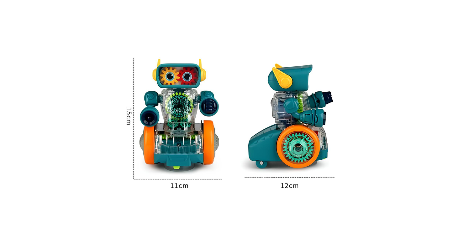 Muzički Svetleći Robot rotirajućih zupčanika